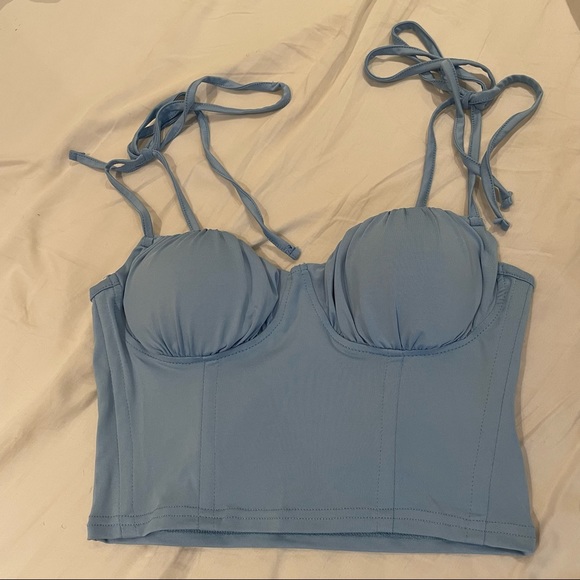 Bustier crop top - Picture 2 of 4